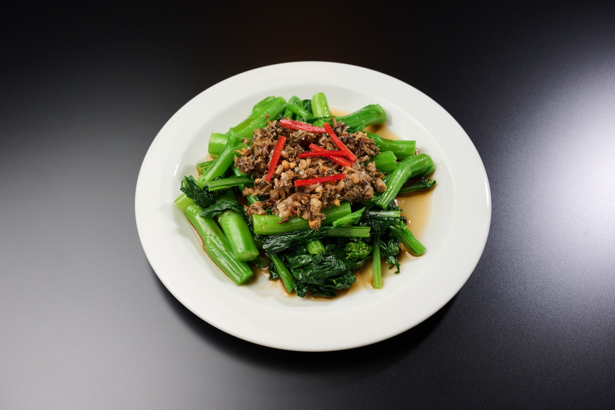 福岡・川辺農園の中国野菜【梅菜蒸し】